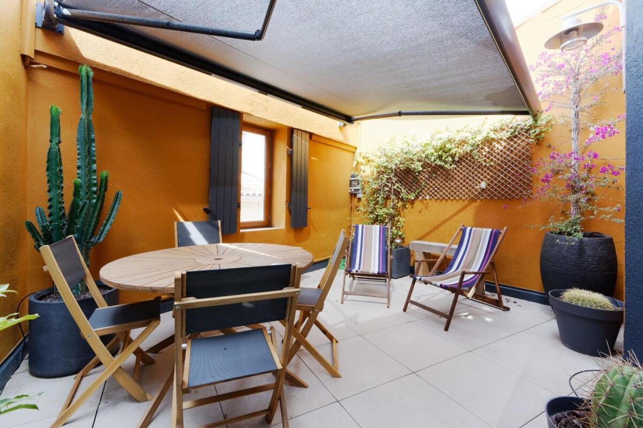 Air-Conditioned Duplex Apartment With Furnished Terrace In The City Center 엑상프로방스 외부 사진